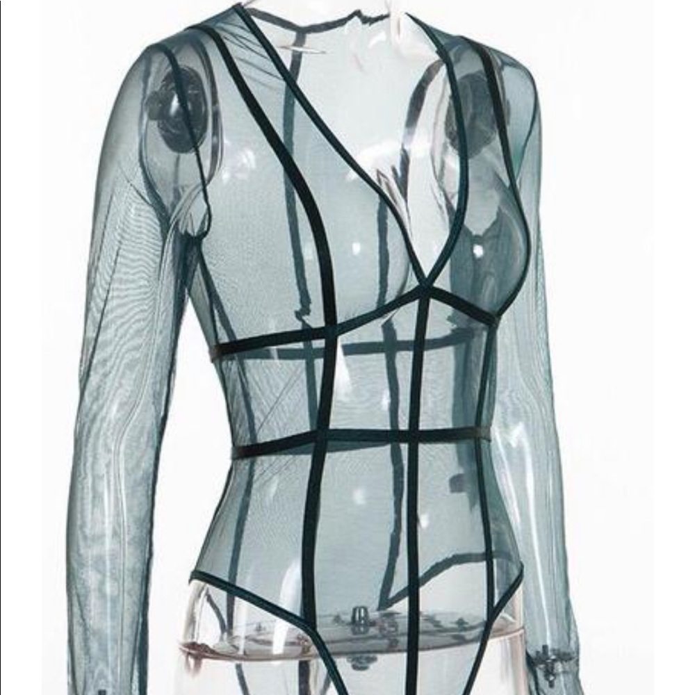 Black Cage bodysuits🖤 - Picture 3 of 6